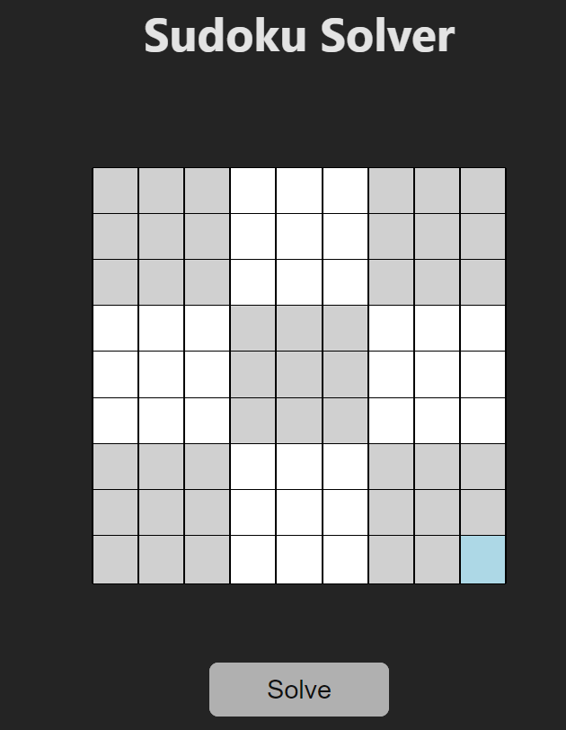 Sudoku Solver